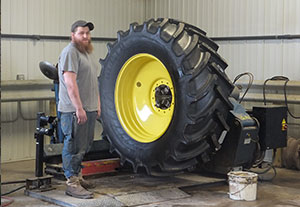 Mounting shop floor, Wheatland